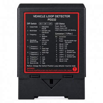 PD-232 Dual Channel Vehicle Loop Detector 220V UAE