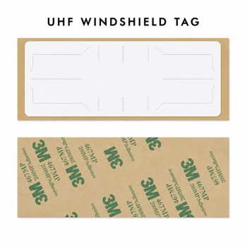 UHF RFID Windshield Tag Sticker UAE